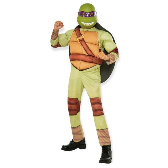 NWT "Donatello" Teenage Mutant Ninja Turtle Child Deluxe Muscle Chest Cos… - Picture 1 of 5